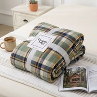 Couverture en polaire flanelle en gros 400 GSM, ultra épaisse et lourde, pour l'hiver, taille personnalisée, OEM pour la décoration des chalets de ski