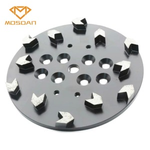 250mm 12 oklar elmas taşlama tekerleği plaka Disk beton zemin için - Product Image 2