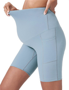 King Mcgreen Star femmes enceintes sport hanche ascenseur pantalons de Yoga <span class=keywords><strong>Fitness</strong></span> Shorts de course soutien du ventre Yoga Shorts - Product Image 1