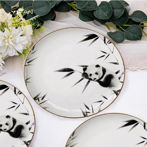Juego de Vajilla Moderno y Ecológico de Gres, Incluye Plato, Tazón y Taza de Café de Cerámica para Cenas de Boda - Product Image 2
