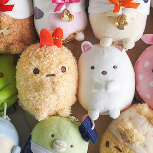 Llavero de peluche Sumikko Gurashi, muñeco 3D suave de dibujos animados, adorno para bolso, juguete - Product Image 2