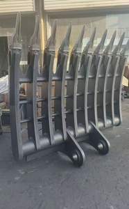 Rakes de Raiz OEM para Escavadoras de 1-50 Toneladas, Garantia de 1 Ano, Fabricado na China - Product Image 2