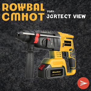 Martello Elettrico Modello B a 26 Luci, Vendita Diretta dal Produttore, Trapano a Percussione a Doppia Funzione, Senza Fili, per Fai-da-Te - Product Image 3