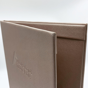 Carpeta de Menú de Doble Cara en Cuero Sintético de Alta Calidad con Barra Horizontal, Libro de Menú de Cócteles, Cubierta de Menú para Restaurante - Product Image 3