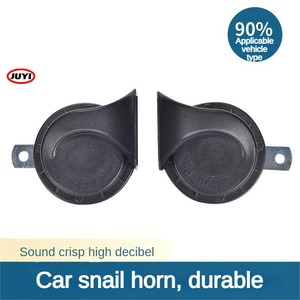 Venta al por mayor de fábrica, piezas de automóvil de alta calidad, bocina de Caracol automática, bocina eléctrica universal impermeable de doble tono - Product Image 6