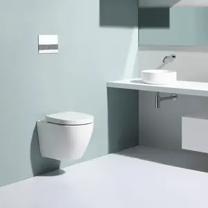 Conjunto de baño con suspensión para colgar en la pared