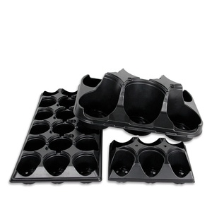 15 trous <span class=keywords><strong>Pot</strong></span> Rond Plateau De Transport Navette Plateaux pour Pépinière - Product Image 1