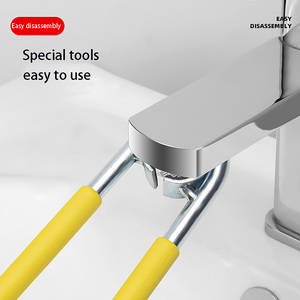 Faucet Bubbler Wrench Unscrew Kitchen <strong>Basin</strong> Wash <strong>Basin</strong> Outlet Nozzle Filter Disassembly Special Wrench