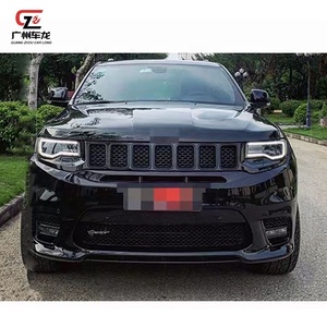 Kit de Carrocería de Gran Venta para <span class=keywords><strong>Jeep</strong></span> <span class=keywords><strong>Grand</strong></span> <span class=keywords><strong>Cherokee</strong></span> <span class=keywords><strong>2018</strong></span> Modificado a <span class=keywords><strong>SRT8</strong></span> con Parachoques Delantero y Trasero, Parrilla, Faldones Laterales, Capó y Guardabarros - Product Image 4