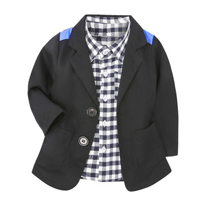 Vêtements pour enfants en gros, ensembles de vêtements, chemise, manteau, jeans, pantalon, ensemble 3 pièces, garçons, Inde - Product Image 3