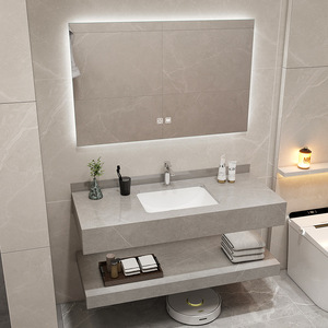 <span class=keywords><strong>Lavabo</strong></span> de Cerámica de Doble Capa sin Juntas 2026, Montado en la Pared, con un Solo Orificio, para Baño de Hotel, Mueble de <span class=keywords><strong>Lavabo</strong></span> - Product Image 4
