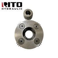 Gruppo Riduttore di Rotazione RITO PC120-6, PC130-7, PC128, Portaplanetario, Scatola Ingranaggi di Rotazione, Ricambi per Escavatore