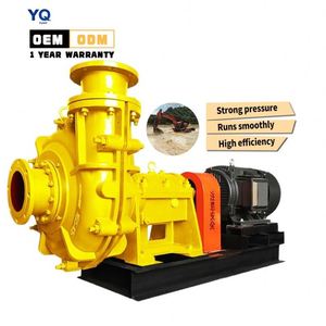 High <b>Suction</b> Performance Durable Casing Customizable Slurry Sand <b>Pump</b> 15hp for Mineral Processing - Product Image 1