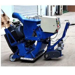 Fully automatic Mobile Shot Blasting Equipment Concrete Floor/Steel Plate Cleaning Machine