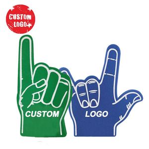 Manos de Espuma EVA para Animar, Mano Gigante de Espuma con Palma Impresa, Dedo de Espuma para Animar con Logotipo Personalizado, Dedo de Espuma Número Uno para Fanáticos - Product Image 2