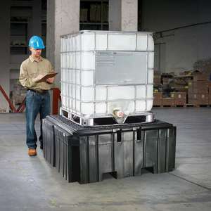 เครื่องบรรจุโพลี IBC โพลี PAK736-BK-WOD หมูใหม่บรรจุของเหลว036226013296 - Product Image 2