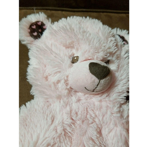 1364 Peluche <span class=keywords><strong>Ours</strong></span> en Polaire Personnalisable <span class=keywords><strong>avec</strong></span> Cœurs Rose Clair et Marron, Housse OEM DIY pour <span class=keywords><strong>Ours</strong></span> en Peluche, Jouet en Gros Non Rembourré pour Petite Amie - Product Image 4