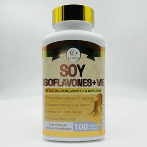 Cápsulas Blandas de Isoflavonas de Soya de Alta Potencia DUOZI + VE con Daidzeína y Genisteína Activas para el Apoyo a la Menopausia, 100 Cápsulas Blandas - Product Image 6