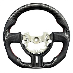 Volante Deportivo de Fibra de Carbono Forjado con Base Plana para Toyota 86 <span class=keywords><strong>GT86</strong></span> ZN6 2013-2020 Subaru BRZ FR-S, Mejora de Rendimiento - Product Image 4