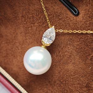 Ювелирные изделия UM: Оптовая продажа позолоченных серебряных кулонов 925 пробы с натуральным пресноводным жемчугом. Унисекс/для мужчин/женщин. Для свадьбы, годовщины, на каждый день. - Product Image 4