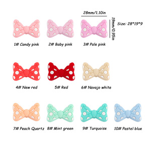 Diseño de crisantemo de silicona de margaritas de grado alimenticio, Cuenta de silicona Focal en forma de flor para DIY, collar de enfermería para mamá, colgante - Product Image 6