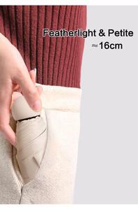 <span class=keywords><strong>Parapluie</strong></span> manuel pliable en 5 sections, cadeau promotionnel personnalisé OEM ODM, protection solaire UV, <span class=keywords><strong>mini</strong></span> <span class=keywords><strong>parapluie</strong></span> <span class=keywords><strong>de</strong></span> <span class=keywords><strong>poche</strong></span> pour femmes avec boîte - Product Image 2