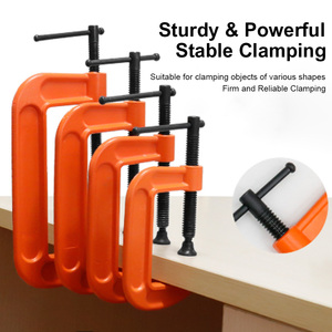 Heavy Duty Orange G <b>Clamp</b> Cast Steel <b>C</b> <b>Clamp</b> Rust-proof Woodworking <b>Clamp</b> 1-12 Inch - Product Image 2