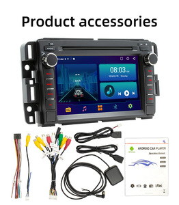 Radio de coche <span class=keywords><strong>Android</strong></span> de 7 pulgadas y 2 Din para Chevrolet Silverado GMC Sierra Impala Traverse Avalanche Express Yukon Acadia Savana Carplay - Product Image 3