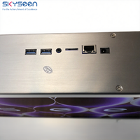 SKYSEEN écran double face personnalisé écran de signalisation numérique LCD écran d'affichage à cristaux liquides Interface USB pour la lecture vidéo