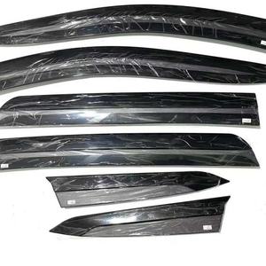 6 déflecteurs de vent de luxe noirs/gris fumé pour Toyota Rush 2018+, déflecteurs de fenêtre, pare-pluie, visières de porte de voiture - Product Image 2
