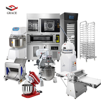 Solution unique pour la ligne de production de pâtisserie au pain Nouvel ensemble complet d'équipement de boulangerie Gaz électrique pour noix de maïs Fruits de soja