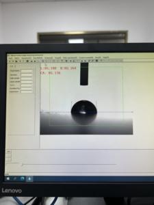 Instrumento de Medición de Ángulo de Contacto ASTM D724-99 ISO15989, Dispositivo de Medición de Tensión Superficial de Líquidos - Product Image 3
