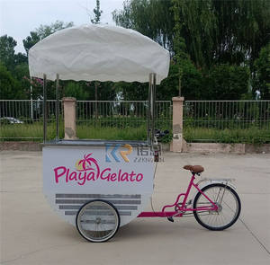 OEM triciclo eléctrico <span class=keywords><strong>de</strong></span> tres ruedas para adultos motorizado helado con nevera cajón bicicleta <span class=keywords><strong>de</strong></span> carga para la venta - Product Image 4