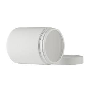 20oz/650ml एचडीपीई सफेद कोमल स्पर्श सिलेंडर स्वास्थ्य दवा पोषण पाउडर के लिए प्लास्टिक की बोतलों - Product Image 4