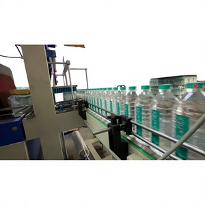 Machine d'étiquetage automatique de bouteilles haute précision pour l'emballage des aliments et des boissons avec contrôle PLC et entraînement pneumatique 415V - Product Image 1
