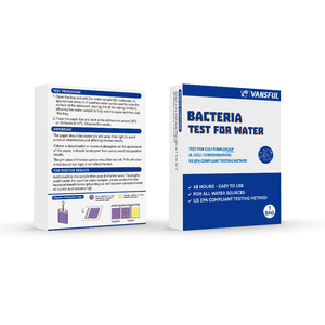 Kit de test bactérien Cassette de test coliforme pour eau potable - Product Image 1
