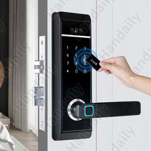 An ninh nhà căn hộ tuya Wifi Nhận dạng khuôn mặt thiết bị điện tử Vân tay khóa cửa máy ảnh tự động chốt cửa thông minh khóa - Product Image 4