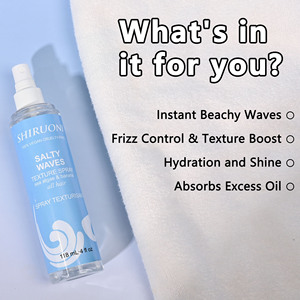 OEM ODM Vente en gros Marque privée Vagues salées véganes Spray pour cheveux algues marines Banane Spray texturant pour tous les cheveux - Product Image 5