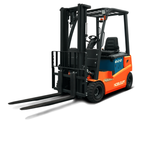 Montacargas Eléctrico Contrabalanceado <span class=keywords><strong>Noblelift</strong></span> FE4P16-20Q de 1.6 a 2 Toneladas, Cuatro Puntos, Longitud de Horquilla de 1070 mm, Batería de Litio de 48V, 3776 mm - Product Image 3