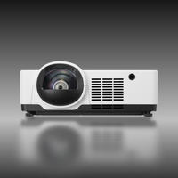 Proyector Láser de Tiro Corto de 6000 Lúmenes ANSI, Perfecto para una Experiencia Inmersiva de Visualización de Partidos de Fútbol, Proyección de Juegos Deportivos