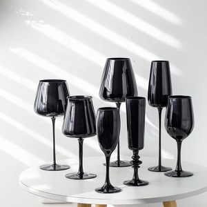 Logo personnalisé gobelet à eau verres à <span class=keywords><strong>champagne</strong></span> <span class=keywords><strong>noir</strong></span> flûte à <span class=keywords><strong>champagne</strong></span> en acrylique pour fête de mariage - Product Image 4
