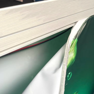 Nouvelle boîte lumineuse publicitaire en tissu noir imprimé UV personnalisé en polyester tissé 2026 pour magasin de téléphonie - Product Image 2