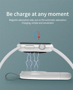 YTGEE Mini Portable adaptateur de charge rapide poche USB porte-clés chargeur sans fil magnétique pour <span class=keywords><strong>Apple</strong></span> IWatch <span class=keywords><strong>accessoires</strong></span> de montre intelligente - Product Image 4