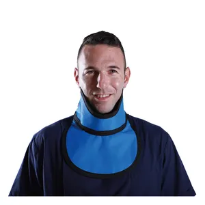 Pemindai Medis Radiasi Dokter X Ray Bebas Timbal Pelindung Bahan Pelindung Thyroid - Product Image 1