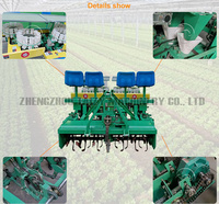 Machine de plantation de légumes montée sur tracteur Oignon Tomate Laitue Poivre Semis Transplanteur