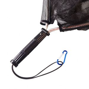 Topline nouveau Design 50CM alliage d'aluminium Nylon caoutchouc <span class=keywords><strong>carpe</strong></span> poisson atterrissage rapide pliant poignée filet de pêche sur glace - Product Image 4
