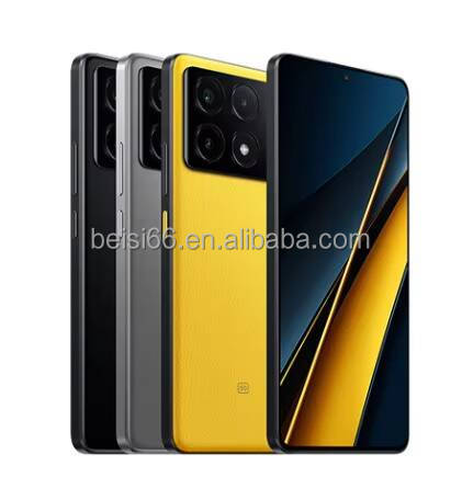 POCO X6 Pro 5G Smartphone AMOLED 90Hz Display Octa Core MTK Dimensity Android 14 5000-5999mAh Battery 60-69W Quick Charge Gaming