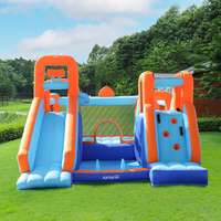 Airmyfun Glissade gonflable avec mur d'escalade gonflable grand format