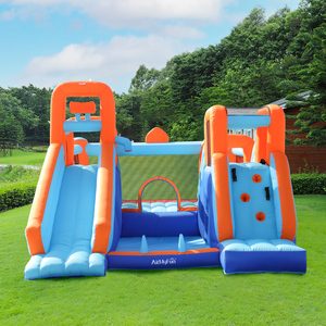 Airmyfun luncuran tiup besar, dinding panjat dengan luncuran - Product Image 3