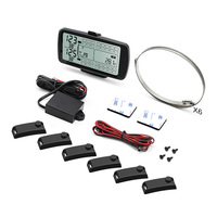 Système de surveillance des pressions des pneus (TPMS) Promata Mata 7 203 PSI pour camions, 8 capteurs internes avec détection automatique de remorque pour semi-remorques